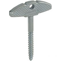 LF-Holzschraube, LF30-W, l 55, b 18, h 7, Größe 6.5x60, Bohr ø5 - Lamifix