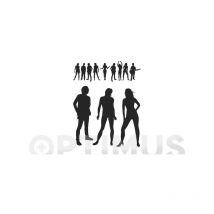 VDC - lamina deco adhesiva removible 65X85 cm baile dance - F350-0038