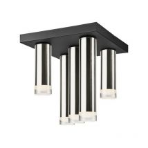 Lamkur Diego Aufbau-Downlight Chrom, 5x E27