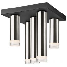 Lamkur Diego Aufbau-Downlight Chrom, 5x E27