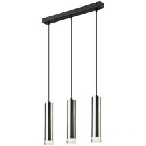 Lamkur Diego Bar Pendel-Deckenleuchte Chrom, 3x E27