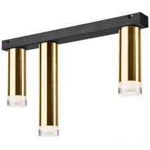 Lamkur Diego Downlight de Superficie Dorado, 3x E27