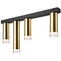 Lamkur Diego Downlight de Superficie Dorado, 4x E27