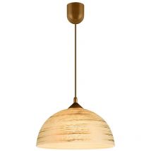 Lamkur Kuppelanhänger Gold, 1x E27