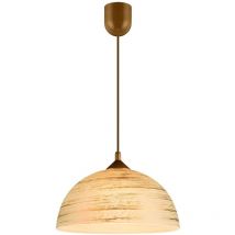 Lamkur Kuppelanhänger Gold, 1x E27