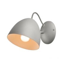 Lamkur Livia Applique a cupola argento, 1x E27