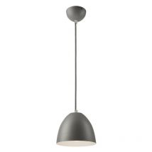 Lamkur Livia Plafonnier Dome Suspension Argent, 1x E27