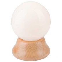 Lámpara de mesa Globe Haya, 1x E14 - Lamkur