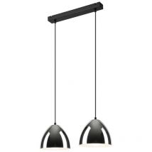 Lamkur Mia Lámpara de Techo Suspendida Bar Cromo, 2x E27