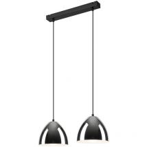 Lamkur Lighting - Lamkur Mia Lámpara de Techo Suspendida Bar Cromo, 2x E27