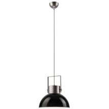 Lamkur Lighting - Lamkur Plafones Colgantes Dome Gris-Negro, 1x E27