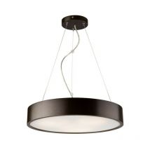 Lamkur Lighting - Lamkur Plafonnier suspendu cylindrique Wengé, 3x E27