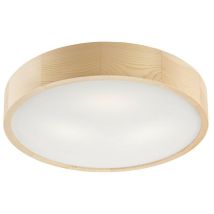 Lamkur Lighting - Lamkur Round Plafonnier cylindrique Pin, 3x E27