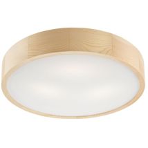 Lamkur Lighting - Lamkur Round Plafonnier Cylindrique Pin, 3x E27