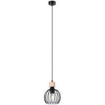 Lamkur Lighting - Lamkur Sienna Lámparas de Techo Colgantes Dome Negras, 1x E27
