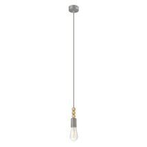 Lamkur Simon Plafoniere a sospensione slim argento, 1x E27