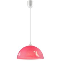 Lamkur Lighting - Lamkur Suspensions Dôme Rose, 1x E27