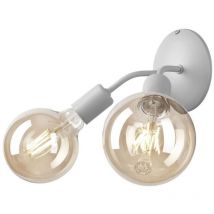 Lamkur Viggo Aplique Plata, 2x E27