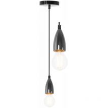 Lamp APP357-1CP black chrome