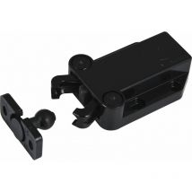 Druckschnapper MC-37F, 78 Newton, Kunststoff schwarz - Lamp