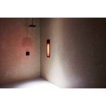 Sunshower - Lampada a infrarossi naturale Solarium Nera pure 80063