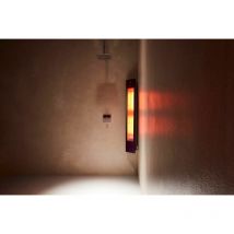 Sunshower - Lampada a infrarossi naturale Solarium Nera solo 80066