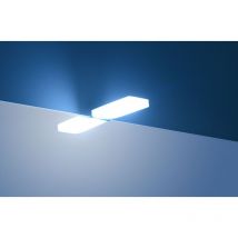 Lampada a led minimalista con fissaggio su cornice