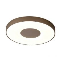 Inspired Mantra Coin Soffitto rotondo 80W led con telecomando 2700K-5000K, 3900lm, sabbia marrone, 3 anni di garanzia