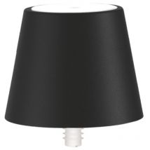 Poldina stopper lampada da tavolo per bottiglia colore nero opaco Zafferano ld0349d3