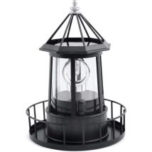Lampada a led rotante solare per faro da giardino, decorazione per esterni, per patio