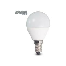 Lampada sfera LED E14 5,3W 3000K – 470 Lumen – IP20 – Duralamp