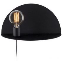 Lampada a Parete Taranto, Metallo, Nero, 40x20x20 cm