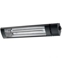 Sined - Lampada a Raggi Infrarossi Cm 65,8x13,3x8,8 Caldo Irb Nero 2000