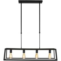 Lampade a sospensione Buckley - nero - metallo - 1705ZW - Nero - Mexlite
