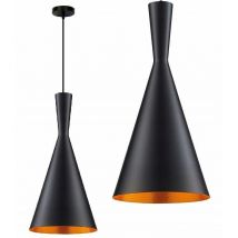 Lampada a sospensione APP079-1CP costa b nero E27