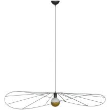 Sollux Eskola Plafoniera a sospensione con struttura in filo nero