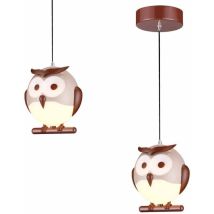 Lampada A Sospensione 1x40w E14 Owl Ml243 Milagro