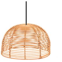 Bossa 20 cm Lampada a sospensione con cavo. Realizzata in fibre naturali. Lampadina non inclusa