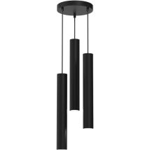 Lampada A Sospensione Hudson Black 3xgu10