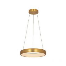 Lampada a Sospensione Kampos Soffitto 30W 3000K, Alluminio Oro Antico Sfacciato