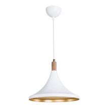 Lampada a sospensione Kano bianco oro ASZ1563