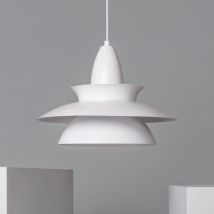 Lampada a Sospensione Metallo Ballnew Bianco