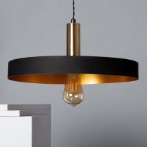 Ledkia - Lampada a Sospensione Metallo Furiko Nero