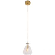 Mexlite lampade a sospensione Grazio glass - ottone - metallo - 3492ME