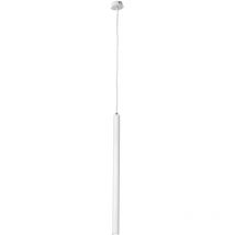 Lampada a sospensione tube in metallo D3 cm con fonte luminosa a led bianco