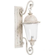 Lanterne in Ferro battuto 54x20x28 cm Lanterna Grande da Interno arredo Lanterna Antica