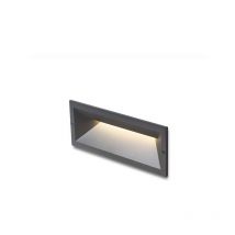 Rendl Light - Lampada applique da esterno ragg da incasso bianco 230V led 12W IP65 3000K