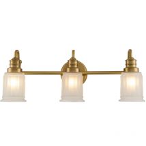 Elstead Quoizel Swell Lampada da parete in ottone spazzolato, IP44