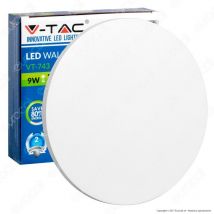 Lampada da parete a Led 9W per esterno VT-743 Bianco IP65 V-Tac 7527