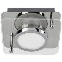 Chromia LM85620 Lampada da parete a led GU10 5 w led (monocolore) Cromo - Lightme